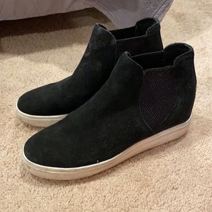 Steve Madden Black Hightop Shoes Size 10